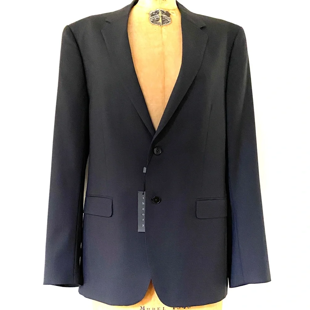 Theory Eclipse Two-Button Jacket Decatur DV Size M/42 NWT